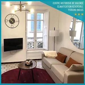 ღ Le Cypriano • T2 Au Centre De Avec Parking Valence (Drome)